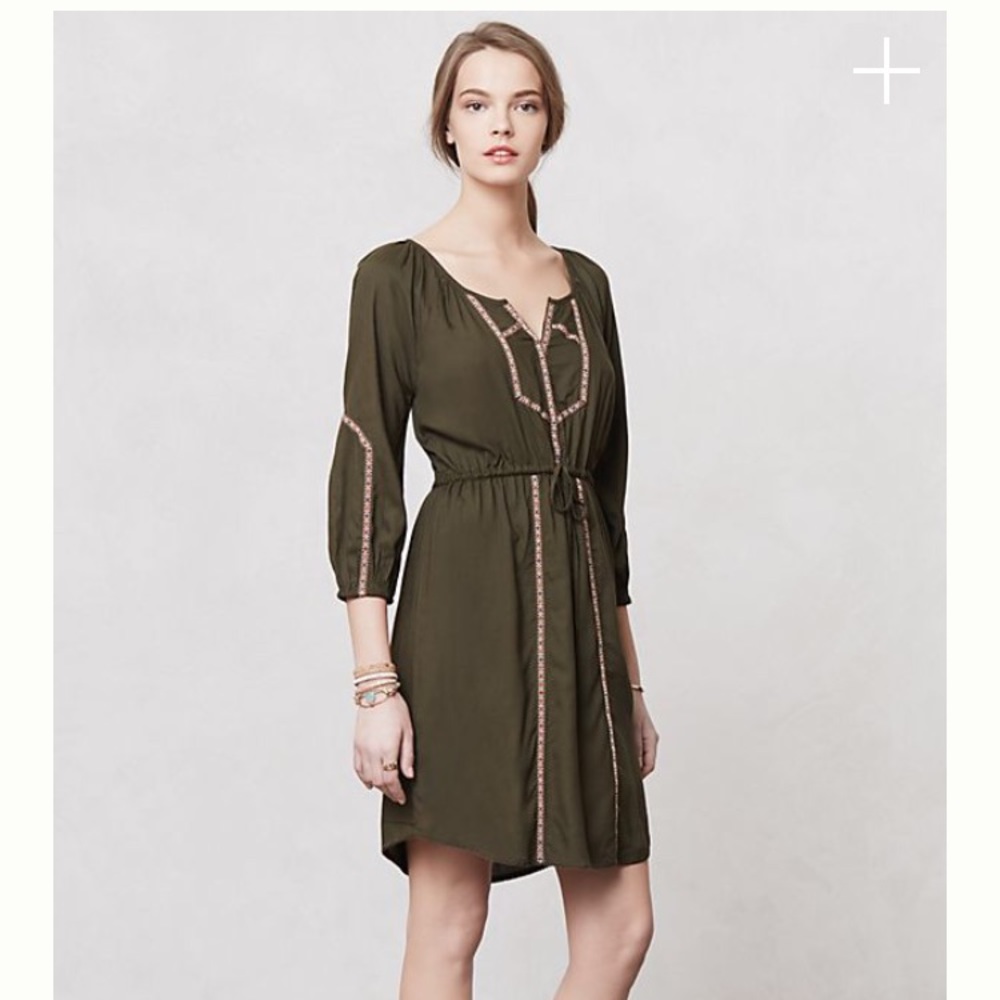 ✨Anthropologie✨ Edme & Esyllte Peasant Dress